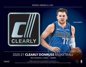 2020-21 Panini Clearly Donruss Basketball Hobby Box - Free Shipping