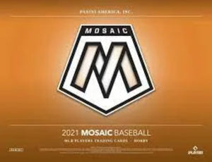 2021 Mosaic Baseball Hobby Box - Free Shipping